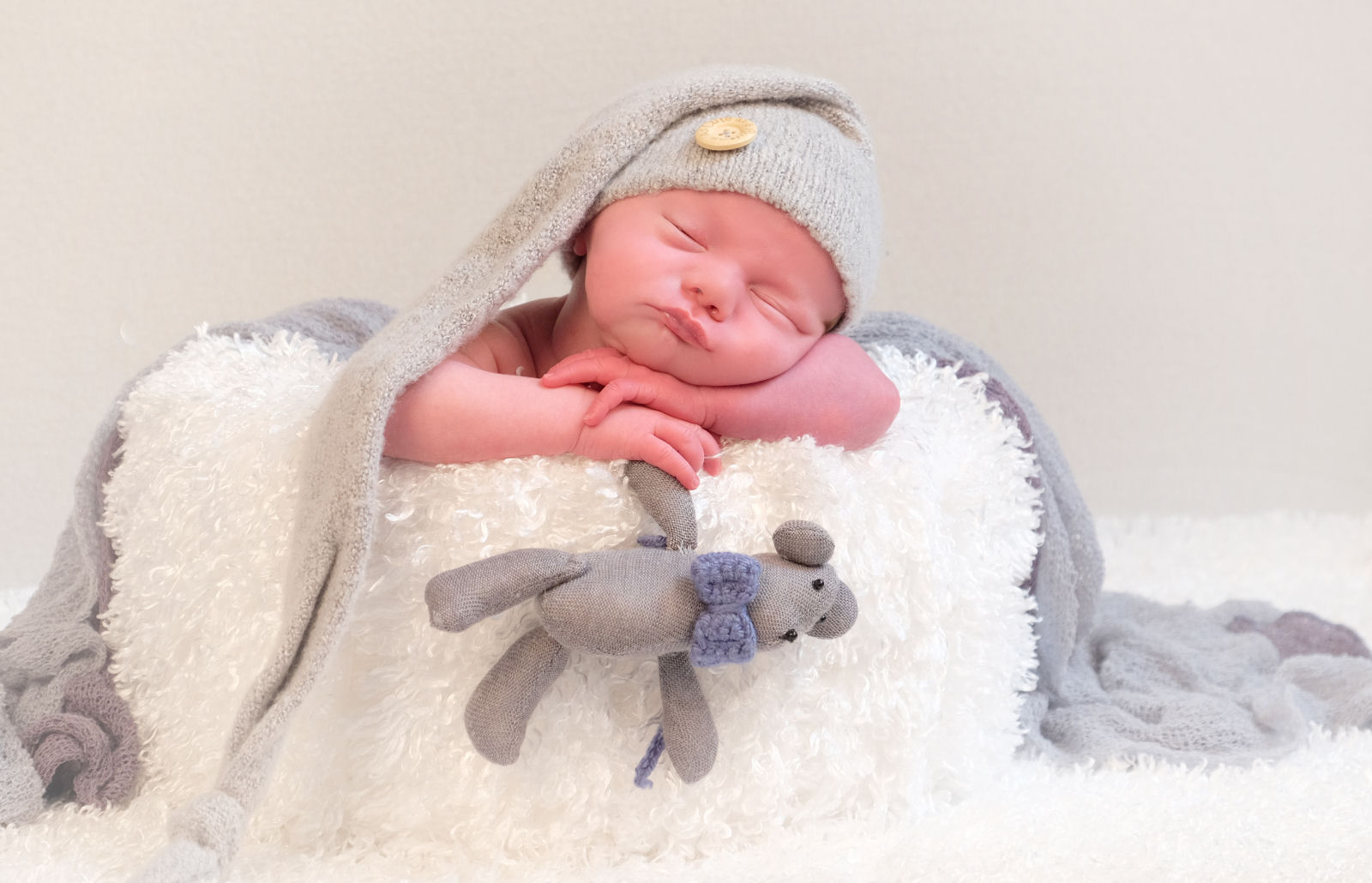 Image of newborn baby girl